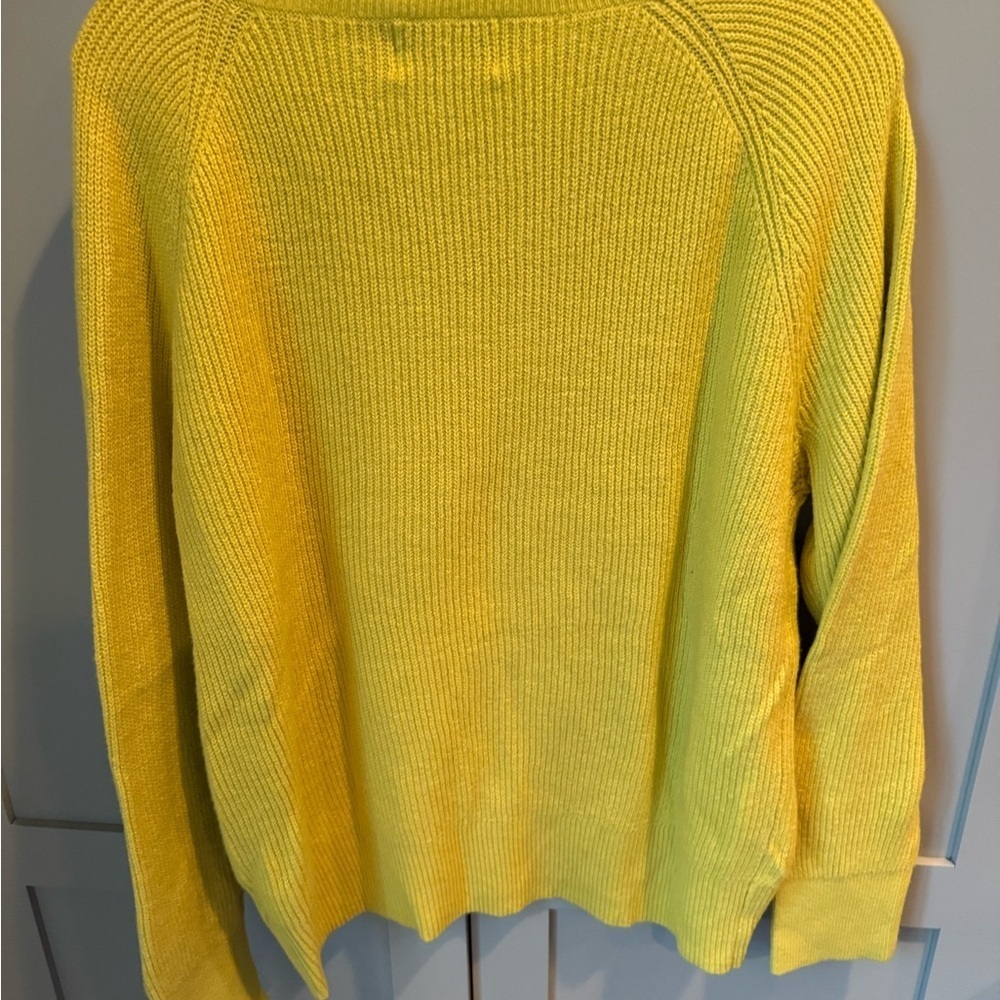 NWOT Old Navy Citron V-Neck Knit Sweater SZ L - Picture 9 of 12